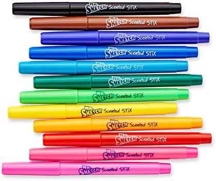 Mr. Sketch Washable Stix Markers Classroom Pack - Scented , Set of 216