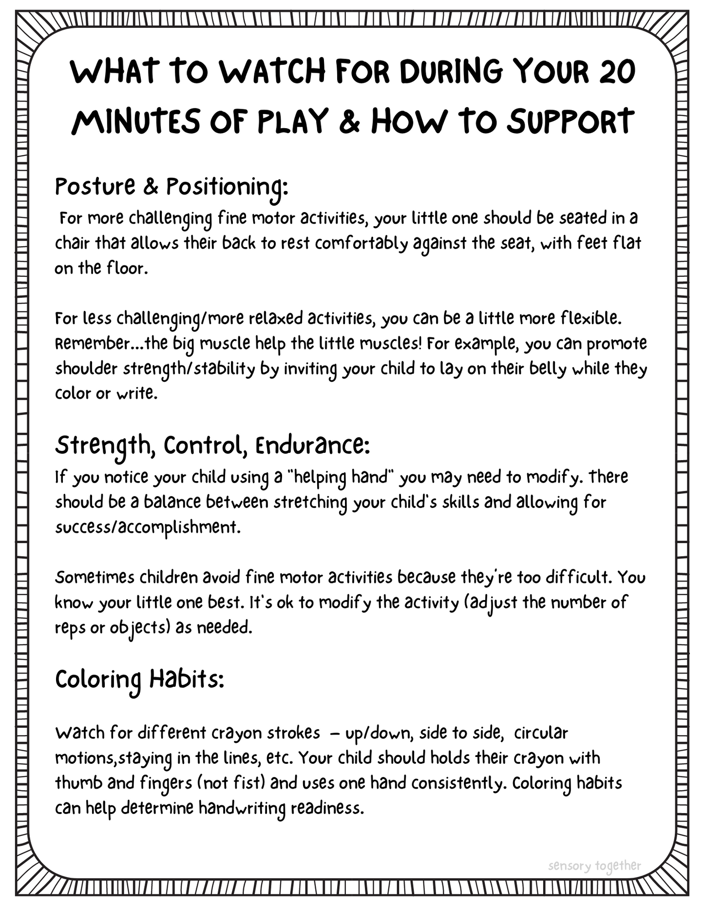 Handwriting Program *Digital Download*
