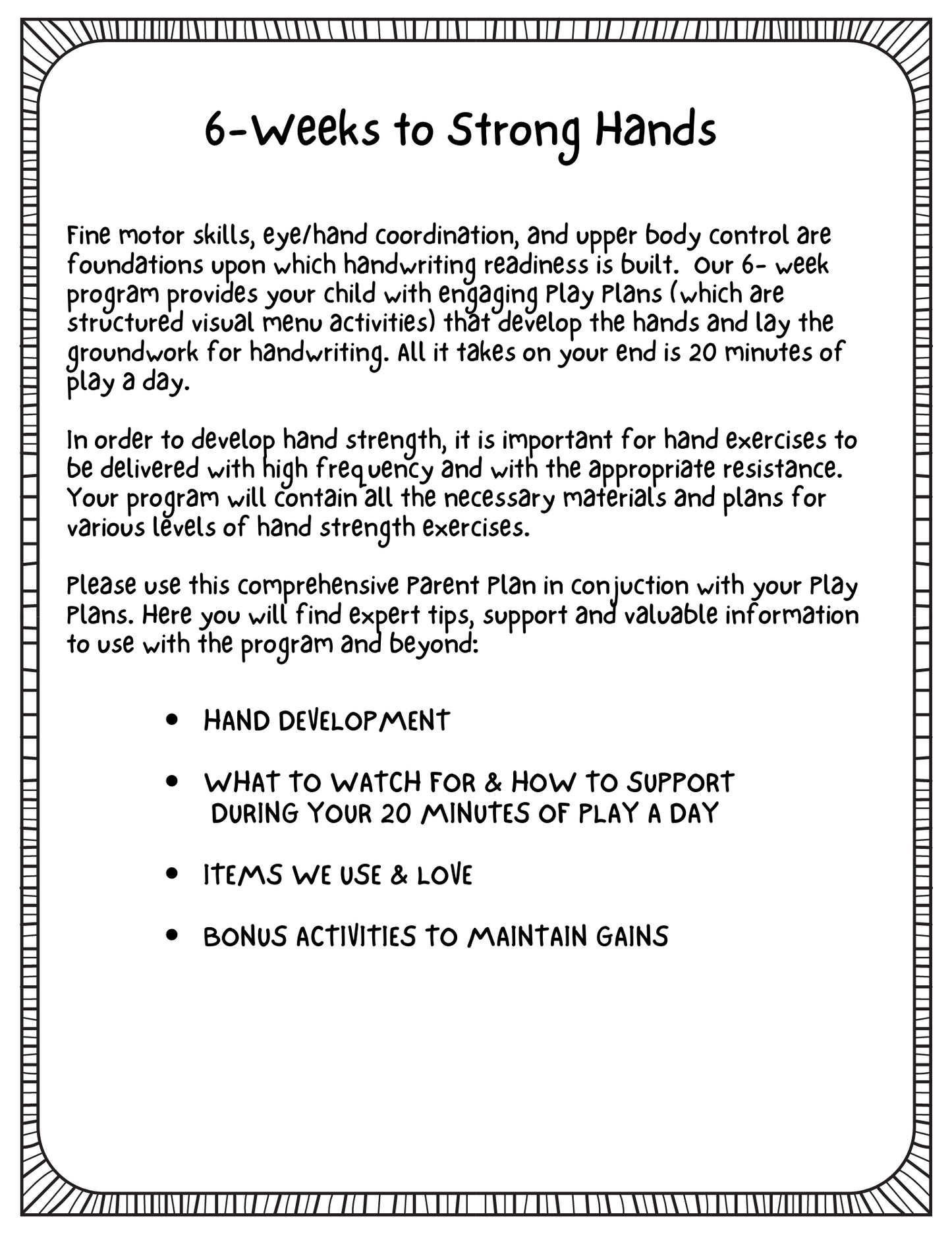 Hand Strength Program *Digital Download*