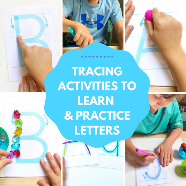 Tracing Activities To Learn & Practice Letters