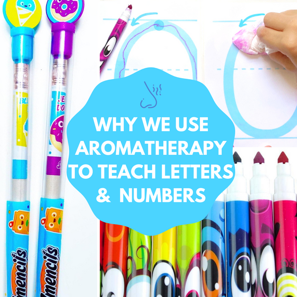 USING AROMATHERAPY TO TEACH LETTERS & NUMBERS