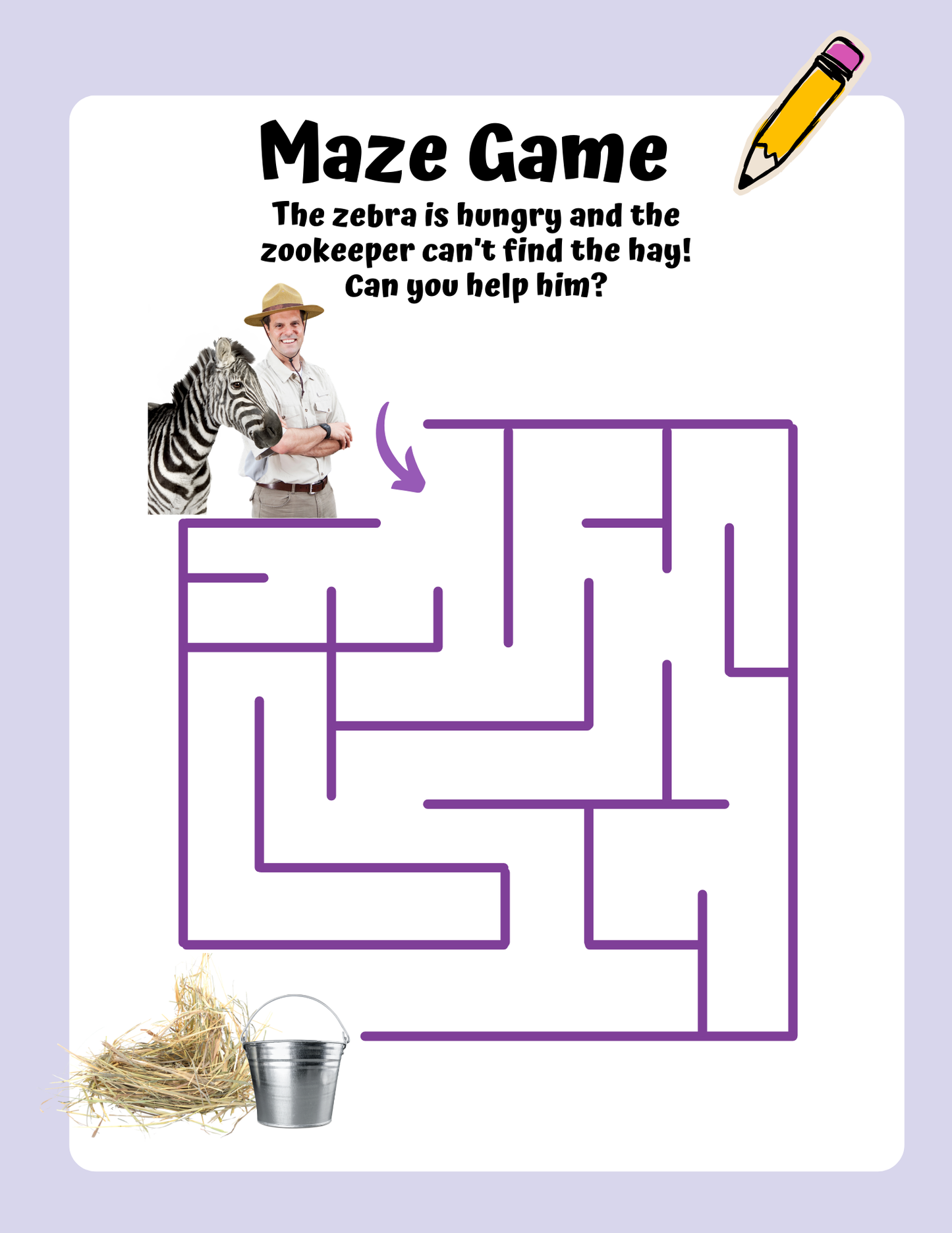 Zoo Animals Memory Care Bundle