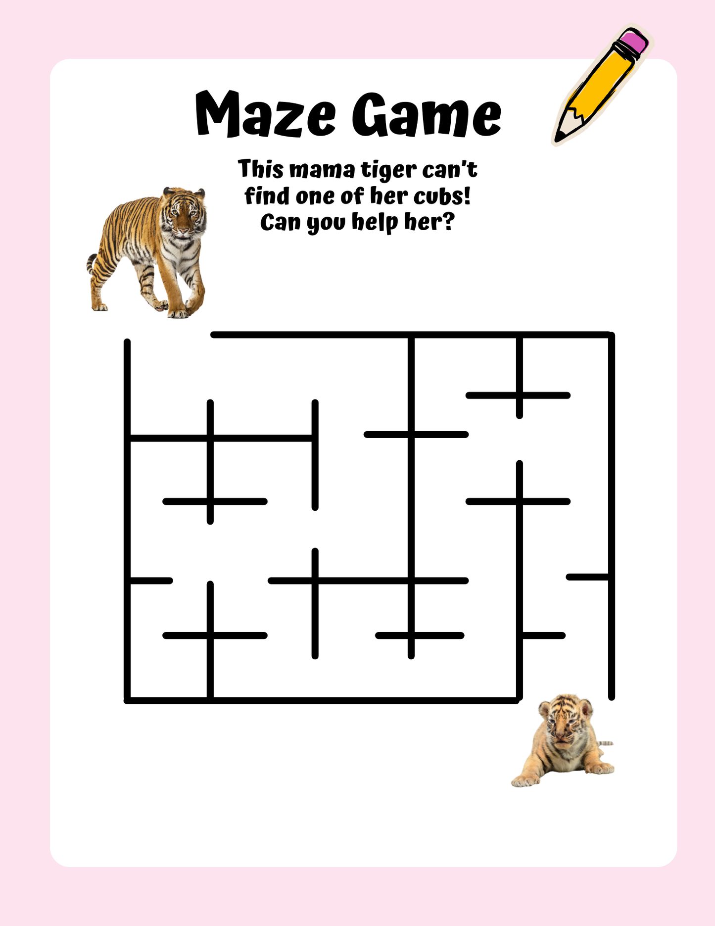 Zoo Animals Memory Care Bundle