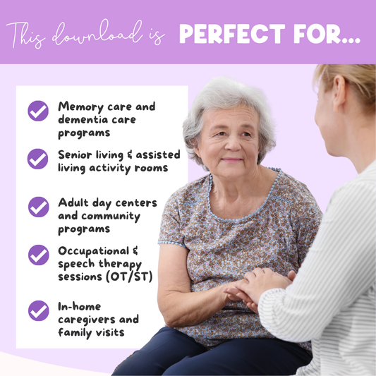 Flowers & Pollinators Memory Care Bundle