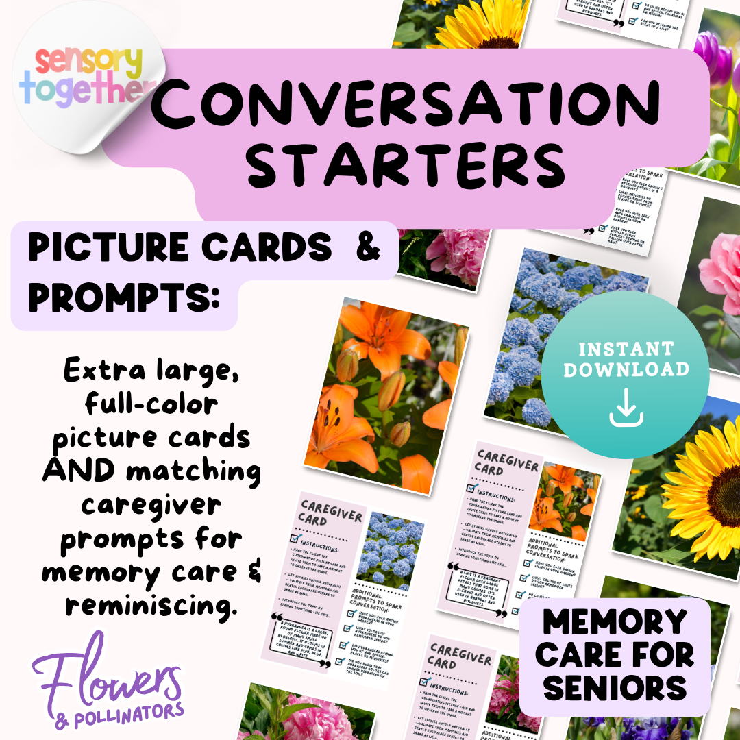 Flowers & Pollinators Memory Care Bundle