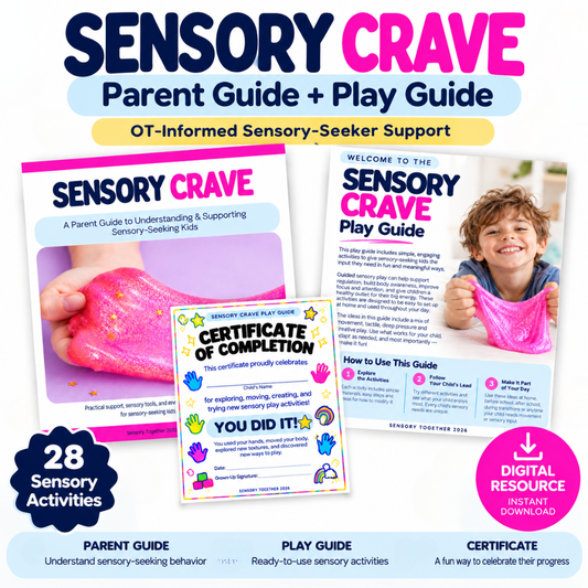 Sensory Crave Program – OT-Informed Support for Sensory Seekers