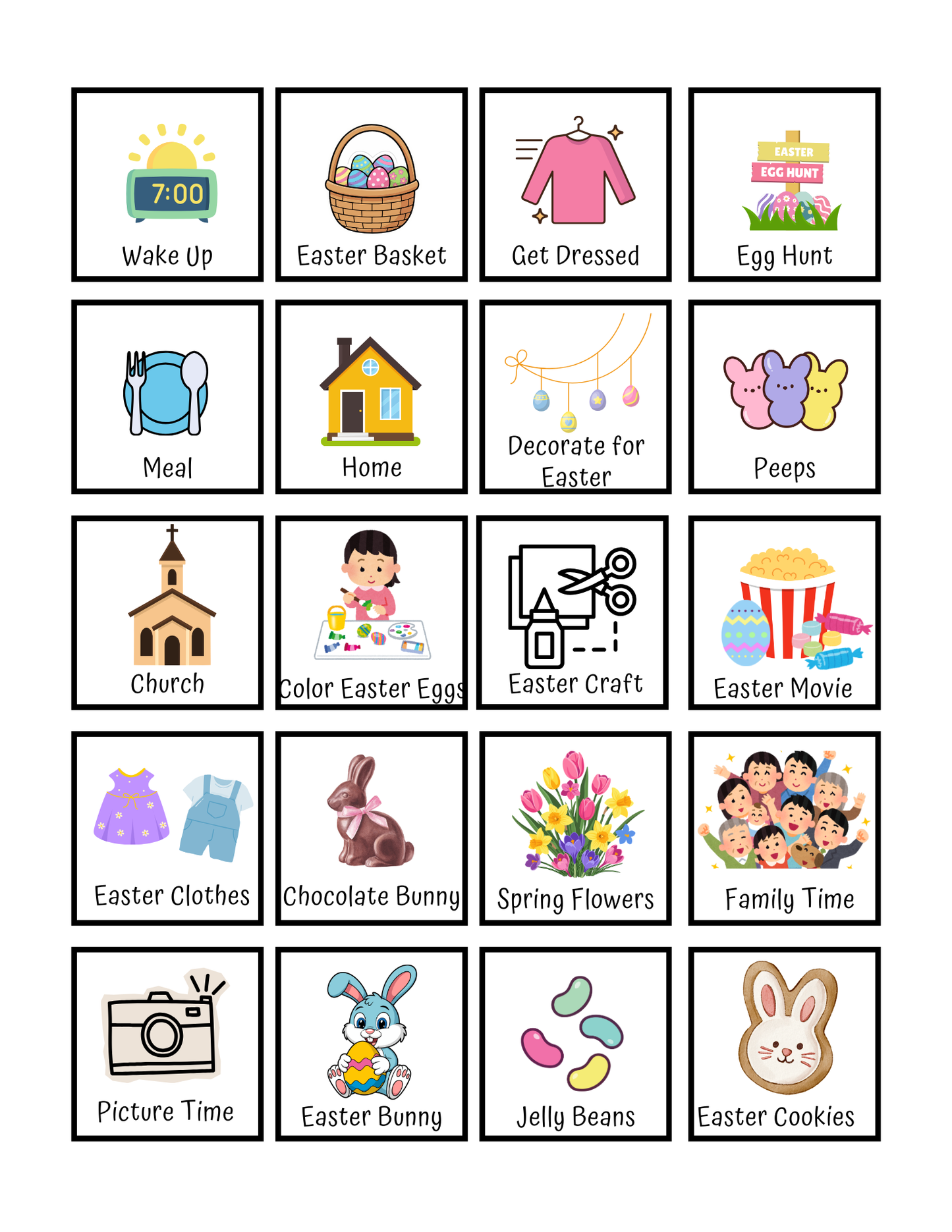 Easter Sensory Support Toolkit for Kids | Autism, Regulation & OT-Informed Holiday Printable | Calm & Hoppy Easter Guide