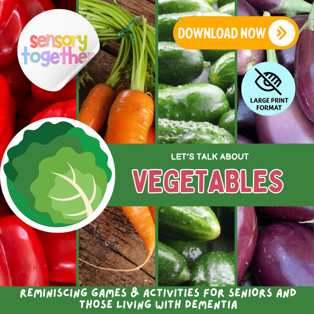 Digital Memory Care Resource-Vegetables!