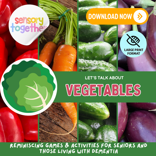 Digital Memory Care Resource-Vegetables!
