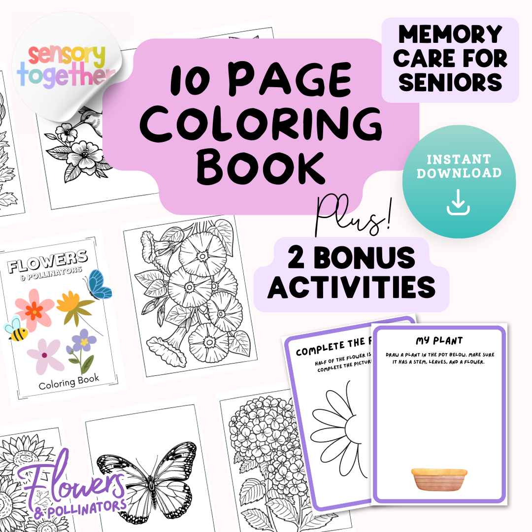 Flowers & Pollinators Memory Care Bundle