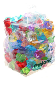 180 Pcs Large Multicolor Assorted Acrylic Gems