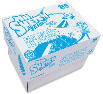 Mr. Sketch Washable Stix Markers Classroom Pack - Scented , Set of 216