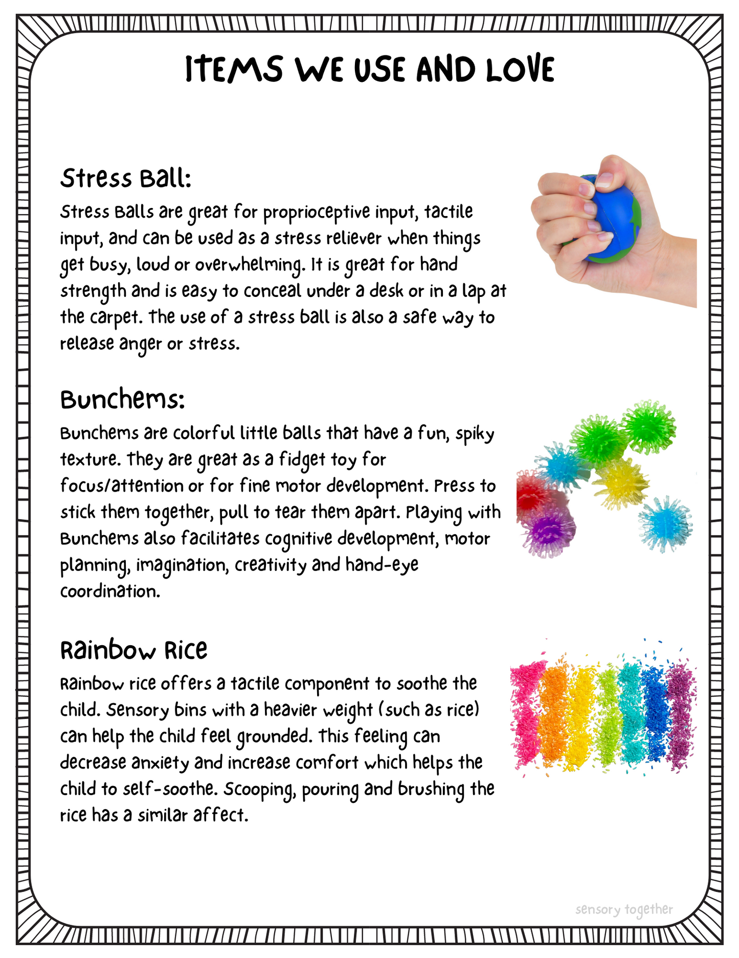 Sensory Crave Program (Sensory Seekers) *Digital Download*