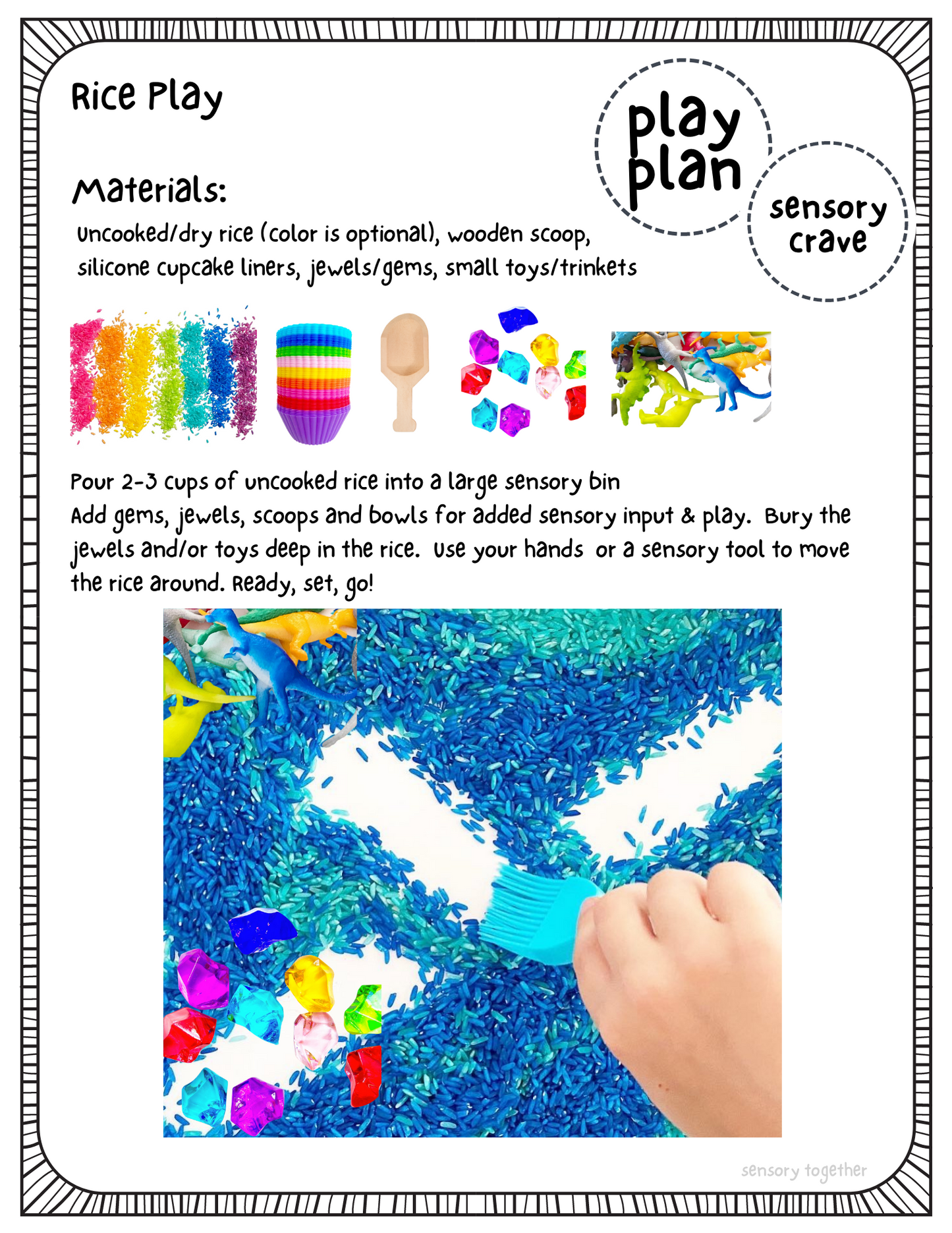 Sensory Crave Program (Sensory Seekers) *Digital Download*