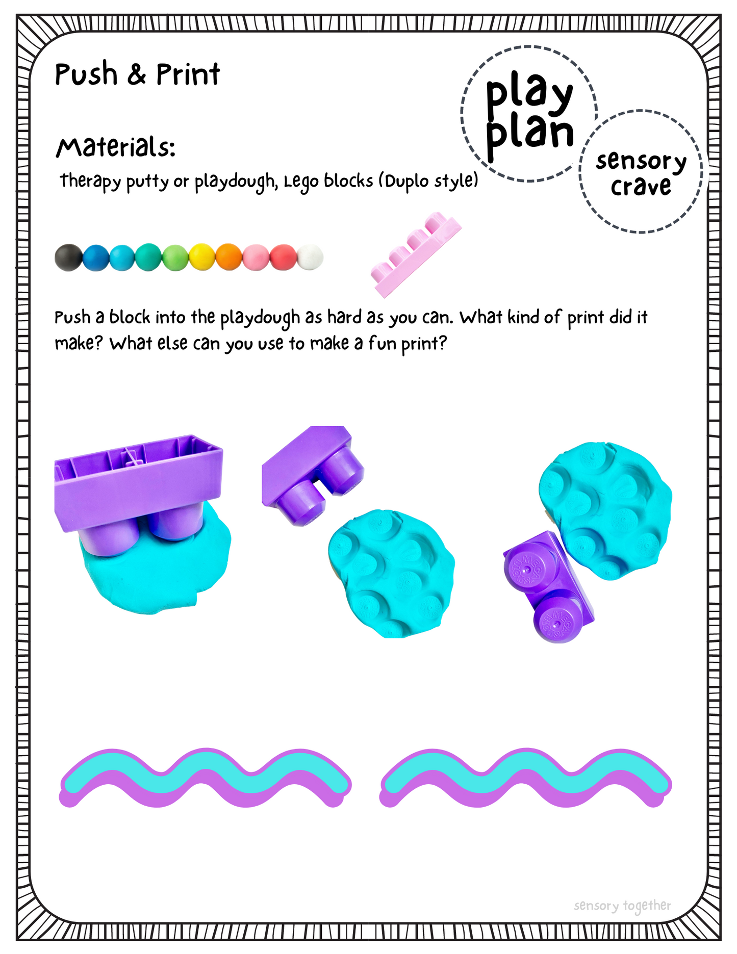 Sensory Crave Program (Sensory Seekers) *Digital Download*