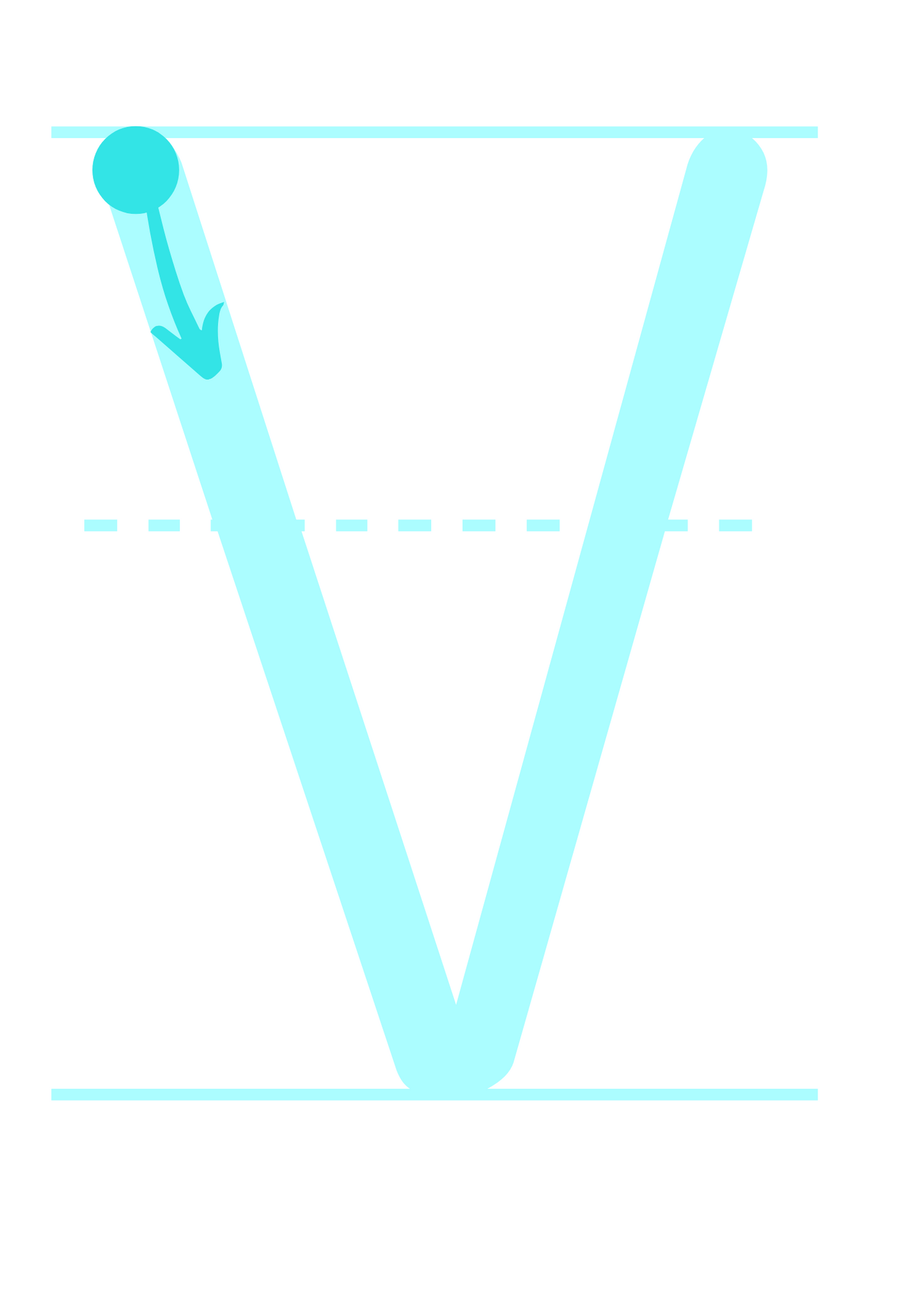 Handwriting Cards: Uppercase Letters