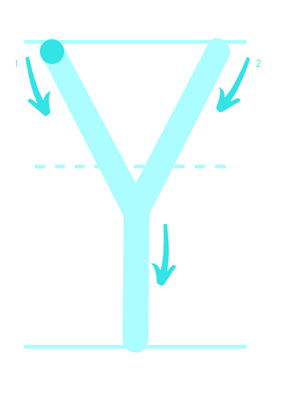 Handwriting Cards: Uppercase Letters