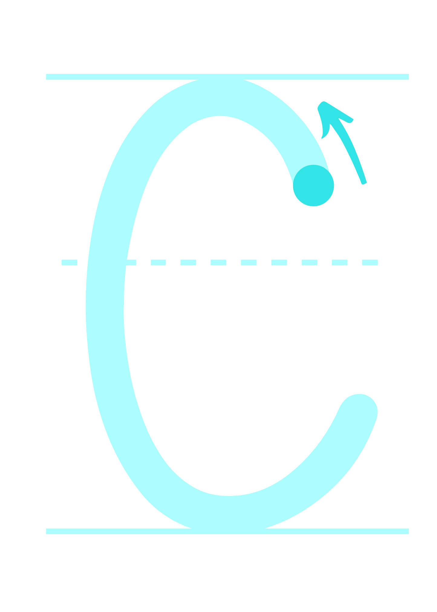 Handwriting Cards: Uppercase Letters