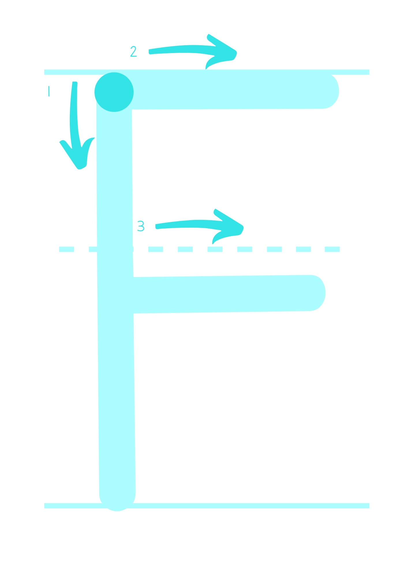 Handwriting Cards: Uppercase Letters