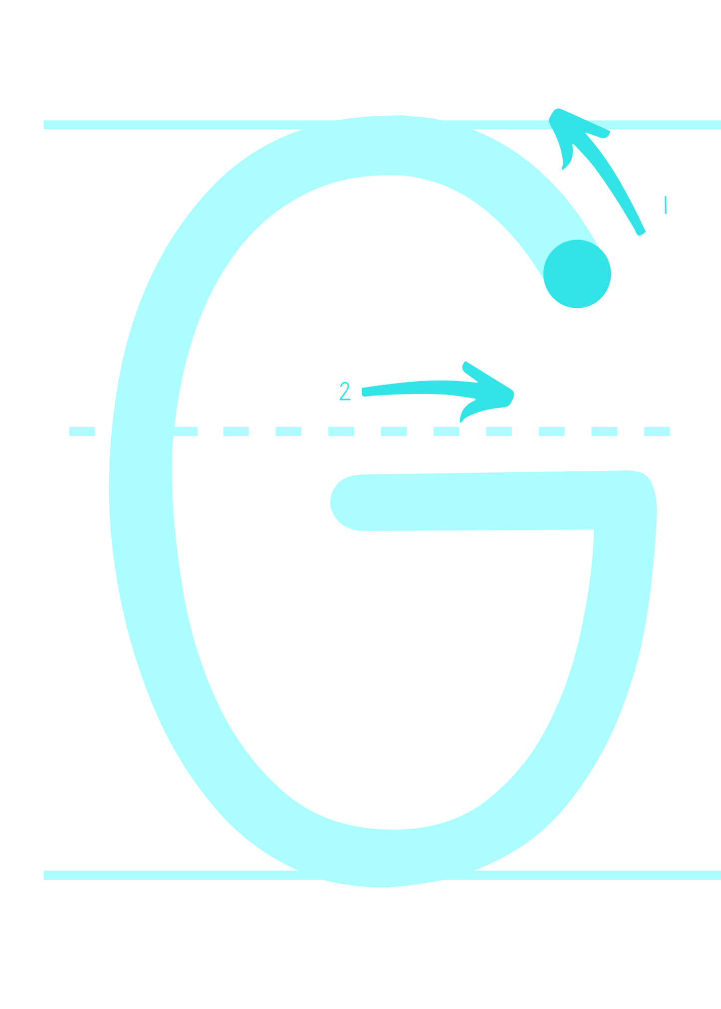Handwriting Cards: Uppercase Letters