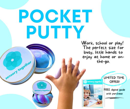 Pocket Putty Classroom Bulk – 12 Pack for Teachers, Kids & Parents – Color-Changing Sensory Fidget Toy